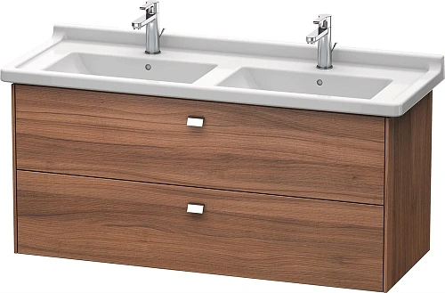 Тумба под раковину Duravit Brioso BR414401079 напольная 122 см орех Тумба под раковину Duravit Brioso BR414401079 напольная 122 см орех