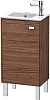 Тумба под раковину Duravit Brioso BR4400L1021 напольная 42 см Орех темный