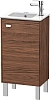 Тумба под раковину Duravit Brioso BR4400R1021 напольная 42 см Орех темный