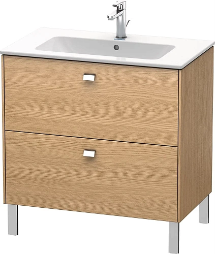Тумба под раковину Duravit Brioso BR440201052 напольная 82 см Европейский дуб Тумба под раковину Duravit Brioso BR440201052 напольная 82 см Европейский дуб