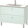 Тумба под раковину Duravit Brioso BR440300909 напольная 129 см светло-голубой Тумба под раковину Duravit Brioso BR440300909 напольная 129 см светло-голубой