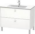 Тумба под раковину Duravit Brioso BR440301018 напольная 102 см белая Тумба под раковину Duravit Brioso BR440301018 напольная 102 см белая
