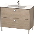 Тумба под раковину Duravit Brioso BR440301031 напольная 102 см сосна серебристая Тумба под раковину Duravit Brioso BR440301031 напольная 102 см сосна серебристая