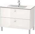 Тумба под раковину Duravit Brioso BR440302222 напольная 102 см белая Тумба под раковину Duravit Brioso BR440302222 напольная 102 см белая