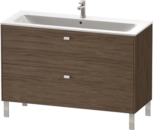 Тумба под раковину Duravit Brioso BR440401021 напольная 122 см Орех темный Тумба под раковину Duravit Brioso BR440401021 напольная 122 см Орех темный