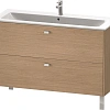 Тумба под раковину Duravit Brioso BR440401052 напольная 122 см Европейский дуб Тумба под раковину Duravit Brioso BR440401052 напольная 122 см Европейский дуб