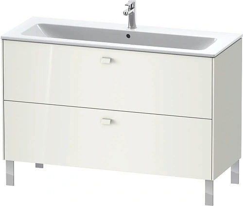 Тумба под раковину Duravit Brioso BR440402222 напольная 122 см белый глянцевый Тумба под раковину Duravit Brioso BR440402222 напольная 122 см белый глянцевый