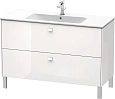 Тумба под раковину Duravit Brioso BR440402222 напольная 122 см белый глянцевый Тумба под раковину Duravit Brioso BR440402222 напольная 122 см белый глянцевый