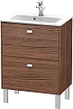 Тумба под раковину Duravit Brioso BR440601021 напольная 62 см Орех темный Тумба под раковину Duravit Brioso BR440601021 напольная 62 см Орех темный