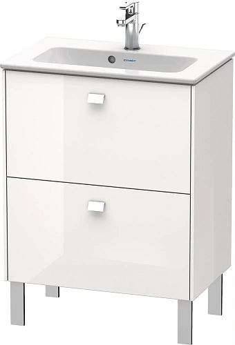 Тумба под раковину Duravit Brioso BR440602222 напольная 62 см белый глянцевый Тумба под раковину Duravit Brioso BR440602222 напольная 62 см белый глянцевый