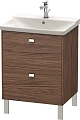 Тумба под раковину Duravit Brioso BR441001021 напольная 62 см Орех темный Тумба под раковину Duravit Brioso BR441001021 напольная 62 см Орех темный