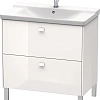 Тумба под раковину Duravit Brioso BR441102222 напольная 82 см белый глянцевый Тумба под раковину Duravit Brioso BR441102222 напольная 82 см белый глянцевый