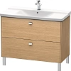 Тумба под раковину Duravit Brioso BR441201052 напольная 102 см Европейский дуб Тумба под раковину Duravit Brioso BR441201052 напольная 102 см Европейский дуб