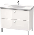Тумба под раковину Duravit Brioso BR441202222 напольная 102 см белый глянцевый Тумба под раковину Duravit Brioso BR441202222 напольная 102 см белый глянцевый