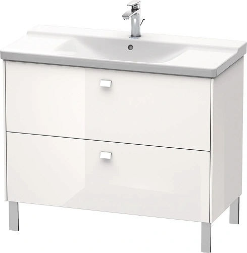 Тумба под раковину Duravit Brioso BR441202222 напольная 102 см белый глянцевый Тумба под раковину Duravit Brioso BR441202222 напольная 102 см белый глянцевый