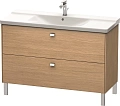 Тумба под раковину Duravit Brioso BR441301052 напольная 122 см Европейский дуб Тумба под раковину Duravit Brioso BR441301052 напольная 122 см Европейский дуб