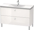 Тумба под раковину Duravit Brioso BR441302222 напольная 122 см белый глянцевый Тумба под раковину Duravit Brioso BR441302222 напольная 122 см белый глянцевый