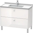 Тумба под раковину Duravit Brioso BR442302222 напольная 102 см белый глянцевый Тумба под раковину Duravit Brioso BR442302222 напольная 102 см белый глянцевый
