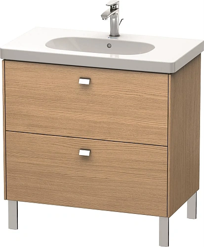 Тумба под раковину Duravit Brioso BR442601052 напольная 82 см Европейский дуб Тумба под раковину Duravit Brioso BR442601052 напольная 82 см Европейский дуб