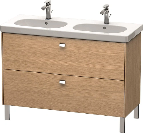 Тумба под раковину Duravit Brioso BR442801052 напольная 117 см Европейский дуб Тумба под раковину Duravit Brioso BR442801052 напольная 117 см Европейский дуб