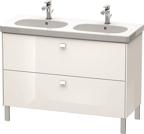Тумба под раковину Duravit Brioso BR442802222 напольная 117 см белый глянцевый Тумба под раковину Duravit Brioso BR442802222 напольная 117 см белый глянцевый