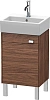 Тумба под раковину Duravit Brioso BR4430L1021 напольная 43 см Орех темный