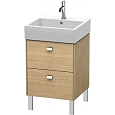 Тумба под раковину Duravit Brioso BR443201052 напольная 48 см Европейский дуб Тумба под раковину Duravit Brioso BR443201052 напольная 48 см Европейский дуб