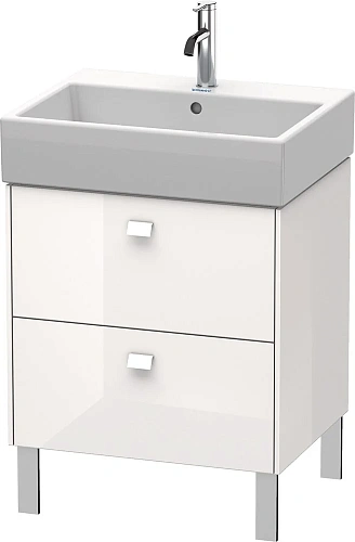 Тумба под раковину Duravit Brioso BR443302222 напольная 58 см белый глянцевый Тумба под раковину Duravit Brioso BR443302222 напольная 58 см белый глянцевый