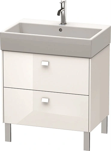 Тумба под раковину Duravit Brioso BR443402222 напольная 68 см белый глянцевый Тумба под раковину Duravit Brioso BR443402222 напольная 68 см белый глянцевый