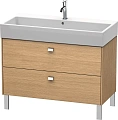 Тумба под раковину Duravit Brioso BR443601052 напольная 98 см Европейский дуб Тумба под раковину Duravit Brioso BR443601052 напольная 98 см Европейский дуб