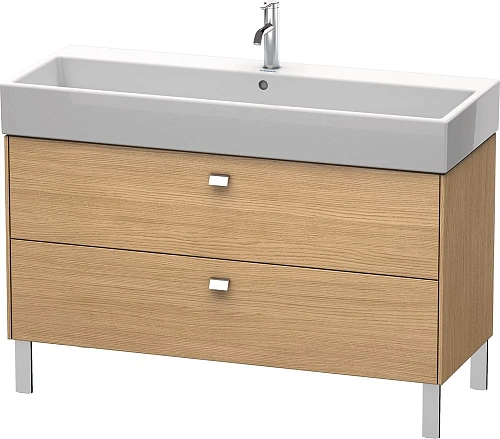 Тумба под раковину Duravit Brioso BR443701052 напольная 118 см Европейский дуб Тумба под раковину Duravit Brioso BR443701052 напольная 118 см Европейский дуб