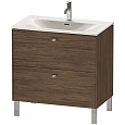 Тумба под раковину Duravit Brioso BR451201021 напольная 82 см Орех темный Тумба под раковину Duravit Brioso BR451201021 напольная 82 см Орех темный