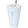Тумба под раковину Duravit Starck 1 S1952009797 напольная 56 см светло-голубой Тумба под раковину Duravit Starck 1 S1952009797 напольная 56 см светло-голубой