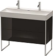 Тумба под раковину Duravit XSquare XS444404040 напольная 98 см черный глянцевый Тумба под раковину Duravit XSquare XS444404040 напольная 98 см черный глянцевый