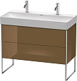Тумба под раковину Duravit XSquare XS444406161 напольная 98 см Коричнево-оливковый глянцевый Тумба под раковину Duravit XSquare XS444406161 напольная 98 см Коричнево-оливковый глянцевый