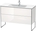 Тумба под раковину Duravit XSquare XS444802222 напольная 121 см белая глянцевый Тумба под раковину Duravit XSquare XS444802222 напольная 121 см белая глянцевый