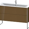 Тумба под раковину Duravit XSquare XS444806161 напольная 121 см Коричнево-оливковый глянцевый Тумба под раковину Duravit XSquare XS444806161 напольная 121 см Коричнево-оливковый глянцевый