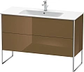 Тумба под раковину Duravit XSquare XS444806161 напольная 121 см Коричнево-оливковый глянцевый Тумба под раковину Duravit XSquare XS444806161 напольная 121 см Коричнево-оливковый глянцевый