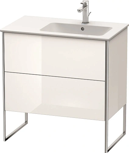 Тумба под раковину Duravit XSquare XS445202222 напольная 81 см белая глянцевый Тумба под раковину Duravit XSquare XS445202222 напольная 81 см белая глянцевый