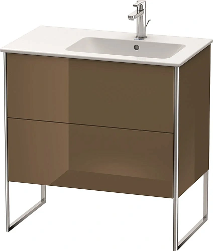 Тумба под раковину Duravit XSquare XS445206161 напольная 81 см Коричнево-оливковый глянцевый Тумба под раковину Duravit XSquare XS445206161 напольная 81 см Коричнево-оливковый глянцевый