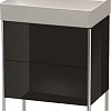 Тумба под раковину Duravit XSquare XS445304040 напольная 58 см черный глянцевый Тумба под раковину Duravit XSquare XS445304040 напольная 58 см черный глянцевый