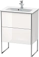Тумба под раковину Duravit XSquare XS445402222 напольная 61 см белая глянцевый Тумба под раковину Duravit XSquare XS445402222 напольная 61 см белая глянцевый
