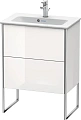 Тумба под раковину Duravit XSquare XS445402222 напольная 61 см белая глянцевый Тумба под раковину Duravit XSquare XS445402222 напольная 61 см белая глянцевый