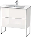 Тумба под раковину Duravit XSquare XS445502222 напольная 81 см белая глянцевый Тумба под раковину Duravit XSquare XS445502222 напольная 81 см белая глянцевый