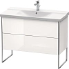 Тумба под раковину Duravit XSquare XS446202222 напольная 101 см черный глянцевый Тумба под раковину Duravit XSquare XS446202222 напольная 101 см черный глянцевый