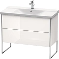 Тумба под раковину Duravit XSquare XS446202222 напольная 101 см черный глянцевый Тумба под раковину Duravit XSquare XS446202222 напольная 101 см черный глянцевый