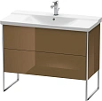 Тумба под раковину Duravit XSquare XS446206161 напольная 101 см Коричнево-оливковый глянцевый Тумба под раковину Duravit XSquare XS446206161 напольная 101 см Коричнево-оливковый глянцевый