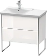 Тумба под раковину Duravit XSquare XS446402222 напольная 81 см белая глянцевый Тумба под раковину Duravit XSquare XS446402222 напольная 81 см белая глянцевый