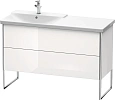 Тумба под раковину Duravit XSquare XS446602222 напольная 121 см белая глянцевый Тумба под раковину Duravit XSquare XS446602222 напольная 121 см белая глянцевый
