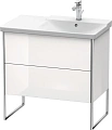 Тумба под раковину Duravit XSquare XS446702222 напольная 81 см белая глянцевый Тумба под раковину Duravit XSquare XS446702222 напольная 81 см белая глянцевый
